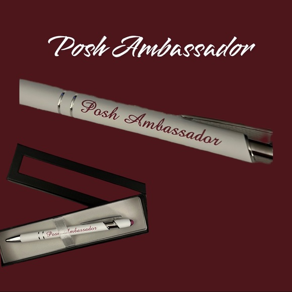 “Posh Ambassador” Stylus Pen With Black Ink - Picture 1 of 2